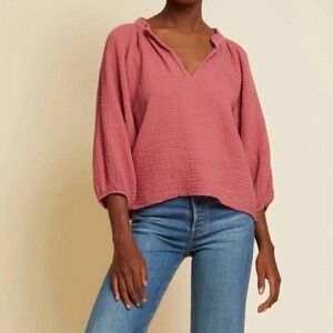 NWOT Nation LTD Mimi Blouse Size Small Blush Pink